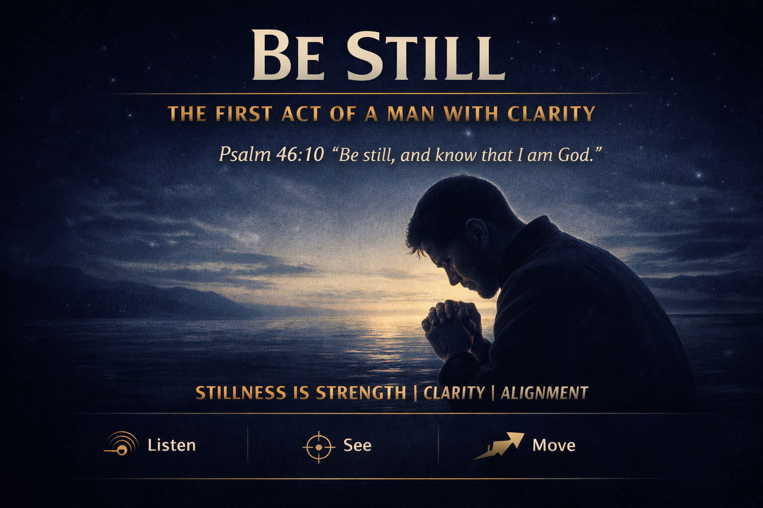 BE STILL